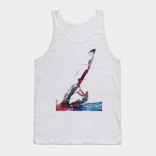 windsurfing sport art #windsurfing #sport Tank Top